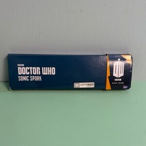 2009 BBC Doctor Who Sonic Spork, Loot Crate Exclusive, Collectable Spork